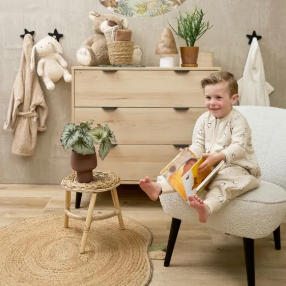 Meyco Baby Slaapzak Jumper Winter Penguin Soft Sand 104 cm