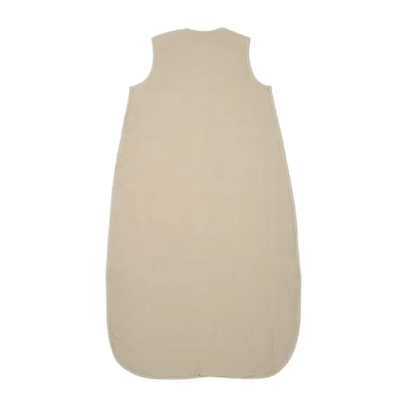 Meyco Baby Uni Baby Slaapzak Gevoerd - 110cm Pre-Washed Hydrofiel - Sand