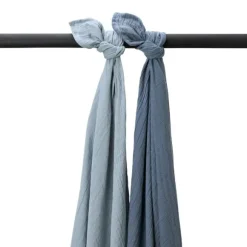 Meyco Baby Uni Inbakerdoek - 2 Stuks - Soft Sand/Greige