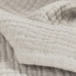 Meyco Baby Uni Pre-Washed Hydrofiel Ledikantlaken – 100x150 cm - Greige