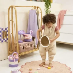 Meyco Baby Uni zomer Slaapoverall Jumper - 92 cm - Pre-Washed Hydrofiel - Soft Sand