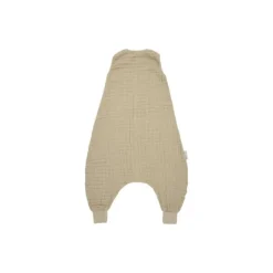 Meyco Baby Uni zomer Slaapoverall Jumper - 92 cm - Pre-Washed Hydrofiel - Soft Sand