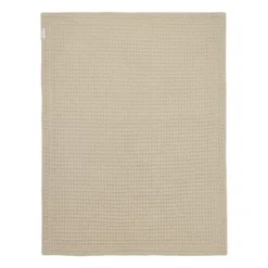 Meyco Baby Waffle Ledikantdeken - 100 x 150 cm - Sand