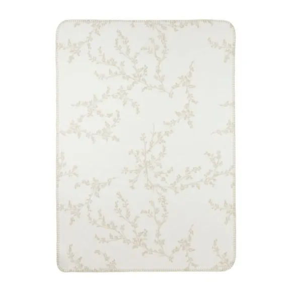 Meyco Branches Ledikantdeken - 100 x 150 cm - Sand