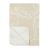 Meyco Branches Wiegdeken - 75 x 100 cm - Sand