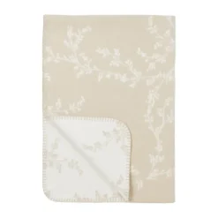 Meyco Branches Wiegdeken - 75 x 100 cm - Sand