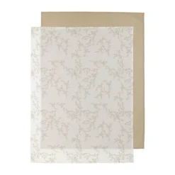 Meyco Branches Wieglaken 75 x 100 cm Sand 2 Stuks