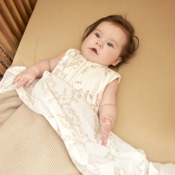 Meyco Branches Zomerslaapzak 110 cm Sand