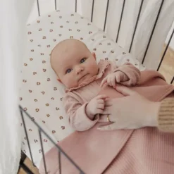 Meyco Deken Gebreid - Pure - 100 x 150 cm - Jacquard - Indigo