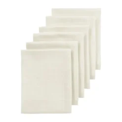 Meyco Hydrofiele Doeken - 6 Stuks - 30 x 30 cm - Nature