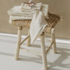 Meyco Hydrofiele Doeken - 6 Stuks - 30 x 30 cm - Nature