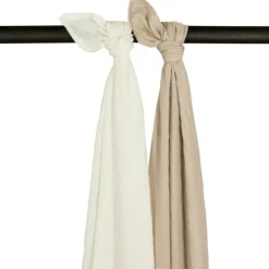 Meyco Hydrofiele Washandjes - 3 stuks - 20x17 cm - Natural / Jeans Blue / Indigo