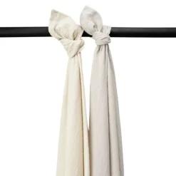 Meyco Hydrofiele Washandjes - 3 stuks - 20x17 cm - Natural / Jeans Blue / Indigo