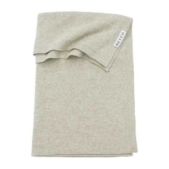 Meyco Knit Basic Waskussenhoes Sand Melange