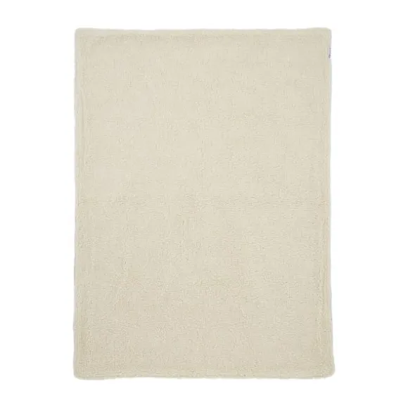 Meyco Ledikantdeken Knots Teddy - 100 x 150 cm - Soft Sand