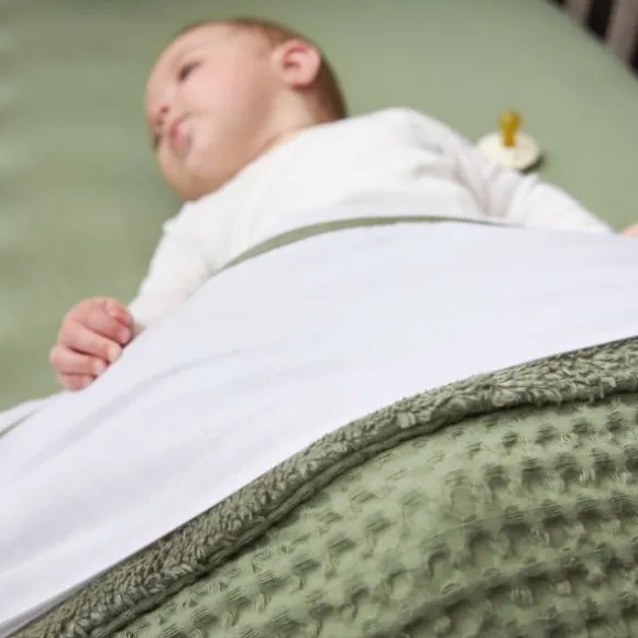 Meyco Ledikantlaken Wit Met Bies Wit 100 x 150 cm