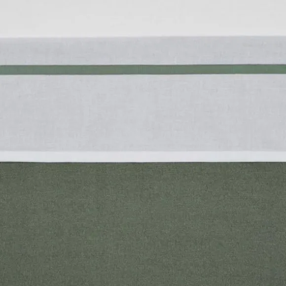 Meyco Ledikantlaken Wit Met Bies Wit 100 x 150 cm