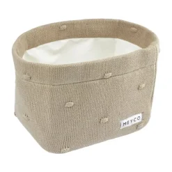 Meyco Mini Knots Commodemandje Medium Sand