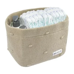 Meyco Mini Knots Commodemandje Medium Sand