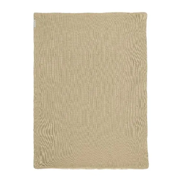 Meyco Mini Knots Fleece Wiegdeken 75 x 100 cm Soft Pink