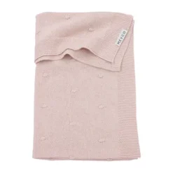 Meyco Mini Knots Ledikantdeken 100 x 150 cm Sand