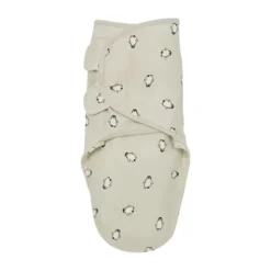Meyco Penguin Swaddle Inbakerdoek - 0-3 Mnd - Soft Sand