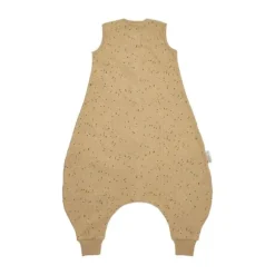 Meyco Rib Mini Spot Jumper Slaapzak - Zomer - 104 cm - Toffee Melange