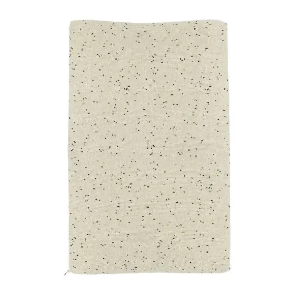 Meyco Rib Mini Spot Waskussenhoes - Toffee Melange