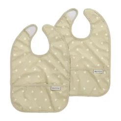 Meyco Slab Met Opvangbak - 2 Stuks - Sweet Heart - Sand/Soft Sand