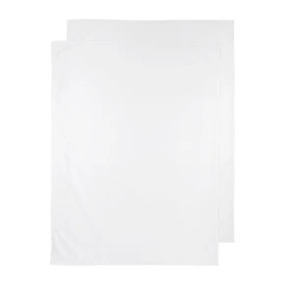 Meyco Uni Ledikantlaken Grijs 100 x 150 cm 2 Stuks