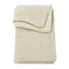 Meyco Wiegdeken Knots Teddy - 75 x 100 cm - Soft Sand