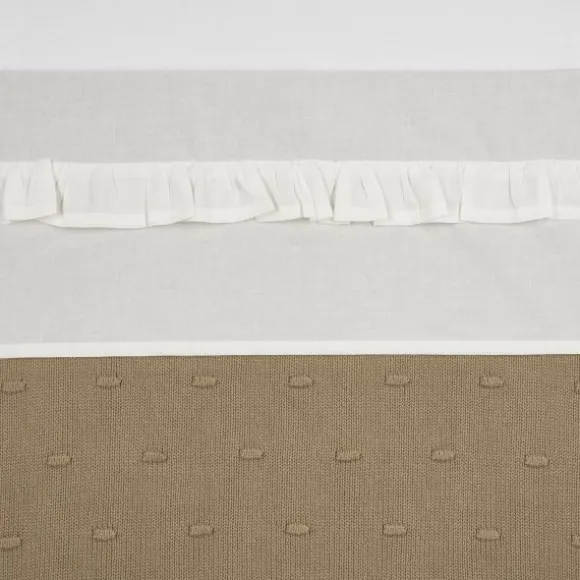 Meyco Wieglaken - Ruffle - Soft Pink