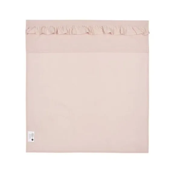 Meyco Wieglaken - Ruffle - Soft Pink