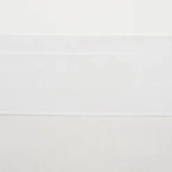 Meyco Wieglaken Wit Met Bies Grijs 75 x 100 cm