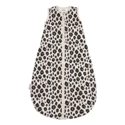 Meyco Zomerslaapzak Rond - Leopard - Sand Melange - 98 cm