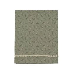 Mies & Co Daisies Ledikantlaken - 110 x 140 cm - Teagreen