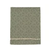 Mies & Co Daisies Wieglaken - 80 x 100 cm - Teagreen