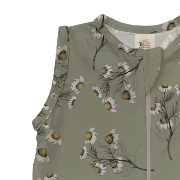 Mies & Co Daisies Winter Slaapzak - 6-24 Mnd - Teagreen