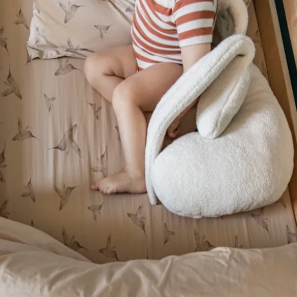 Mies & Co Little Dreams Dekbedovertrek 140 x 200 cm Humus