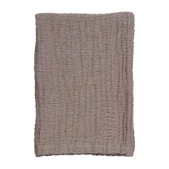 Mies & Co Mousseline Wiegdeken Soft Dark Brown 75 x 100 cm