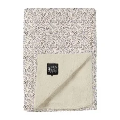 Mies & Co Vintage Flower Ledikantdeken 110 x 140 cm Lila