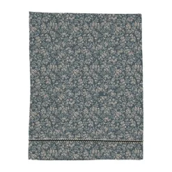 Mies & Co Vintage Flower Wieglaken Blue 80 x 100 cm