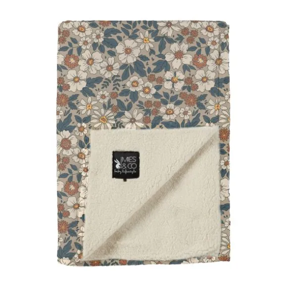 Mies & Co Wild Flower Ledikantdeken Rust 110 x 140 cm