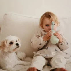 Mushie Slab met Mouwen - Whales