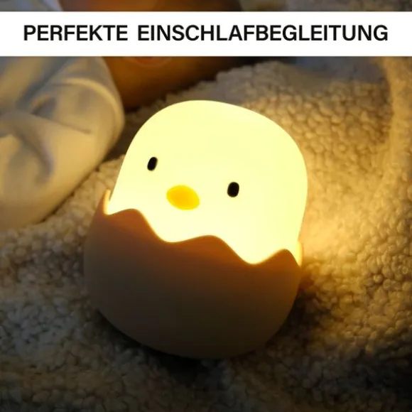 Nachtlamp USB Eggy egg dimbaar 11,5 cm