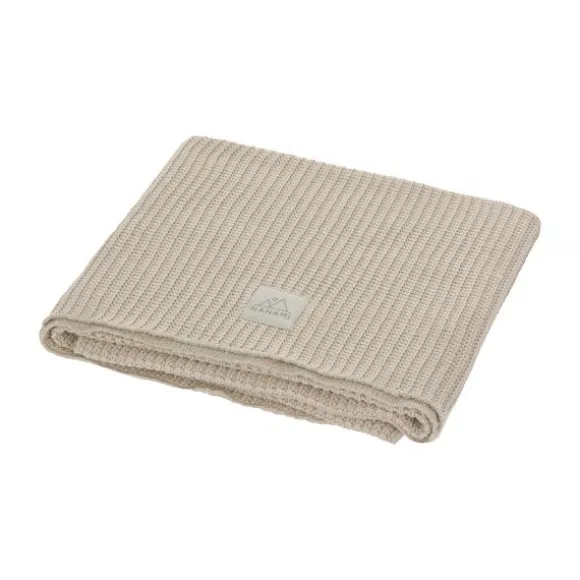 Nanami Baby Deken Rib Knit - 75 x 100 cm - Beige