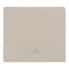 Nanami Babydeken Rib Knit Double - Beige - 75 x 100 cm