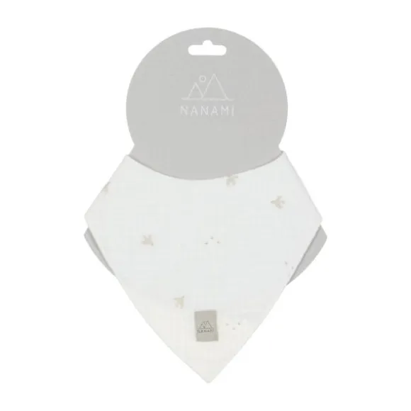 Nanami Bandana - Bird - Off-White - Reversible
