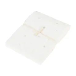 Nanami Bird Ledikantlaken - 100 x 135 cm - Off White