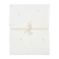 Nanami Bird Wieglaken - 75 x 120 cm - Off White